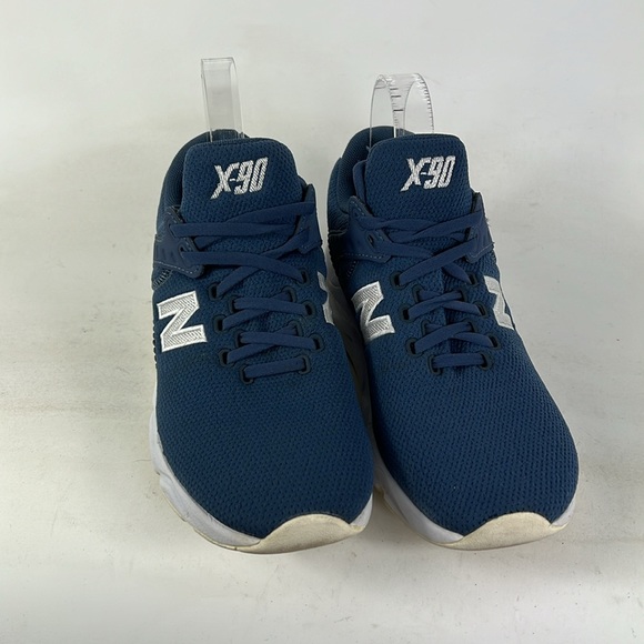 New Balance x 90 women’s size 7 minimalist blue white athletic shoes sneakers - Picture 4 of 10